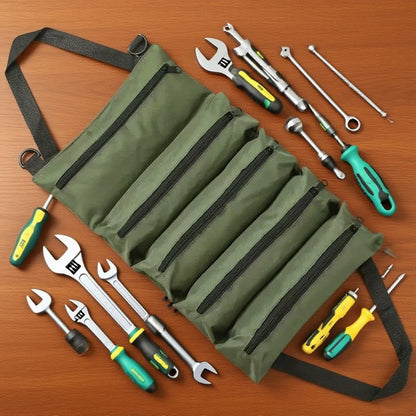 Heavy-Duty Roll-Up Oxford Tool Bag