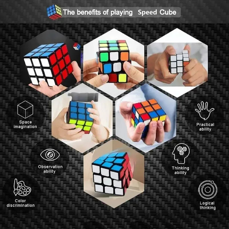 Speed Cube 3x3x3 Smooth Puzzle