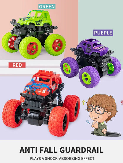 Inertial off-road vehicle toys