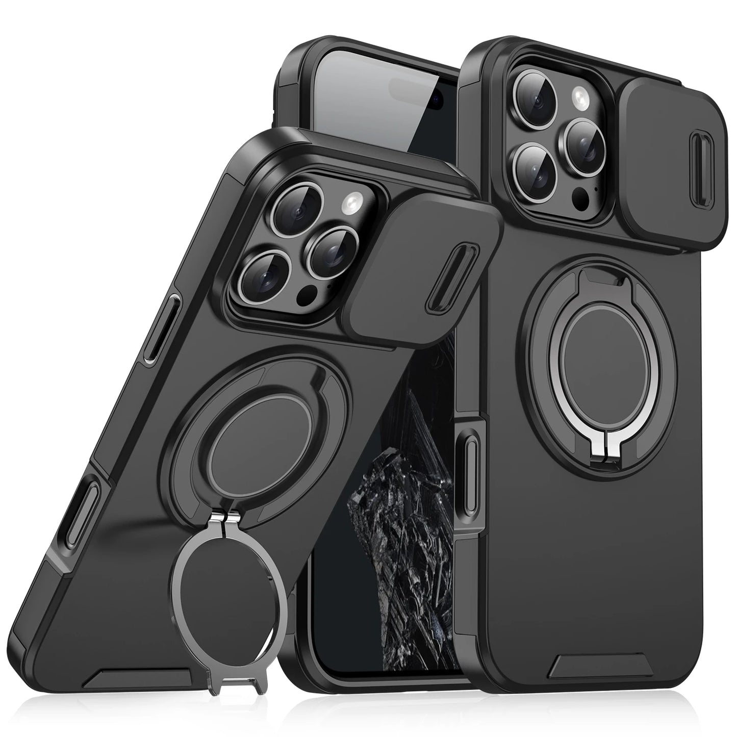 Luxury Magnetic  Armor Case For iPhone