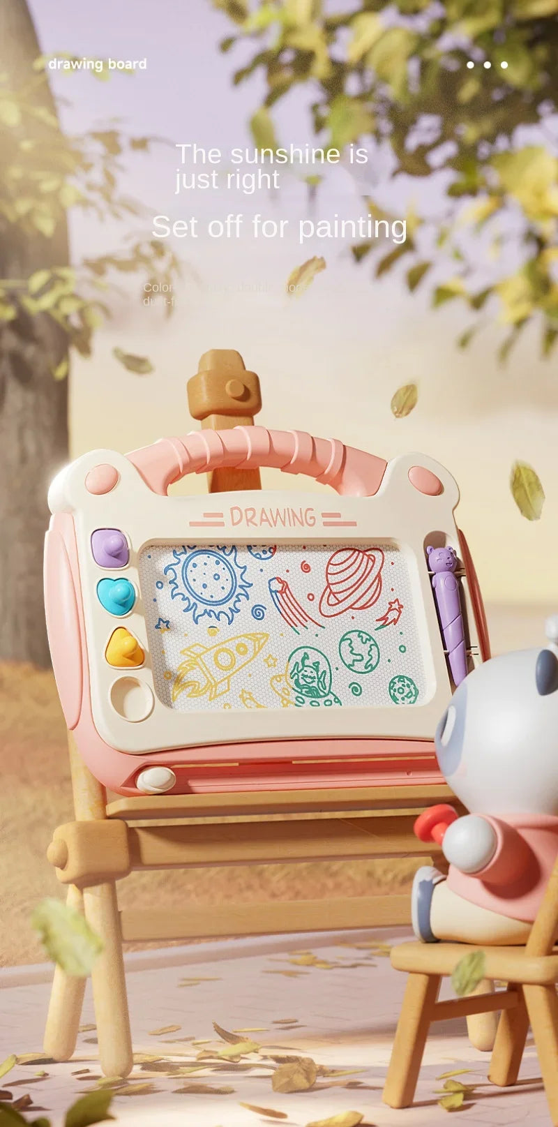Children Cartoon Drawing Board