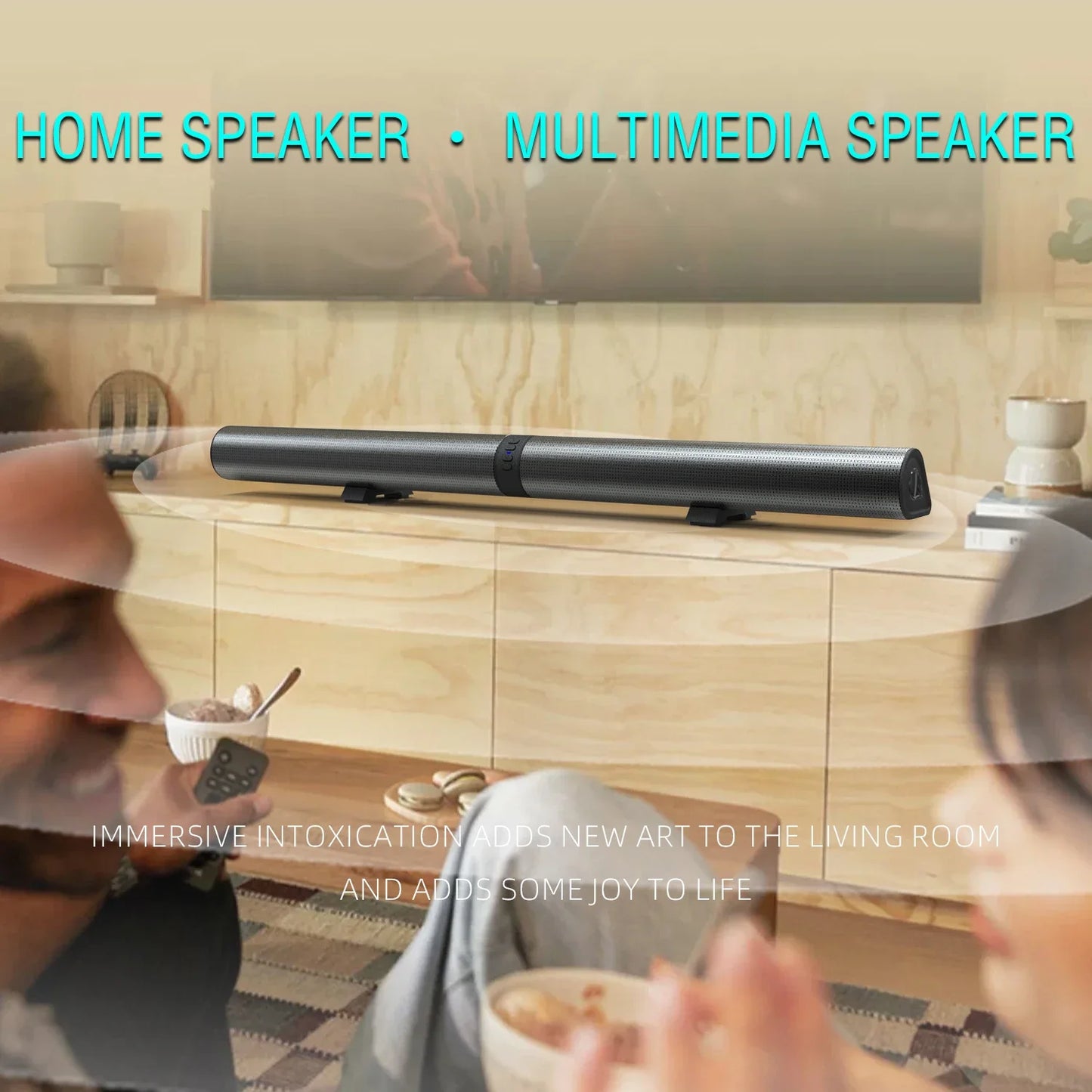 FM Soundbar TV Bluetooth Speakers