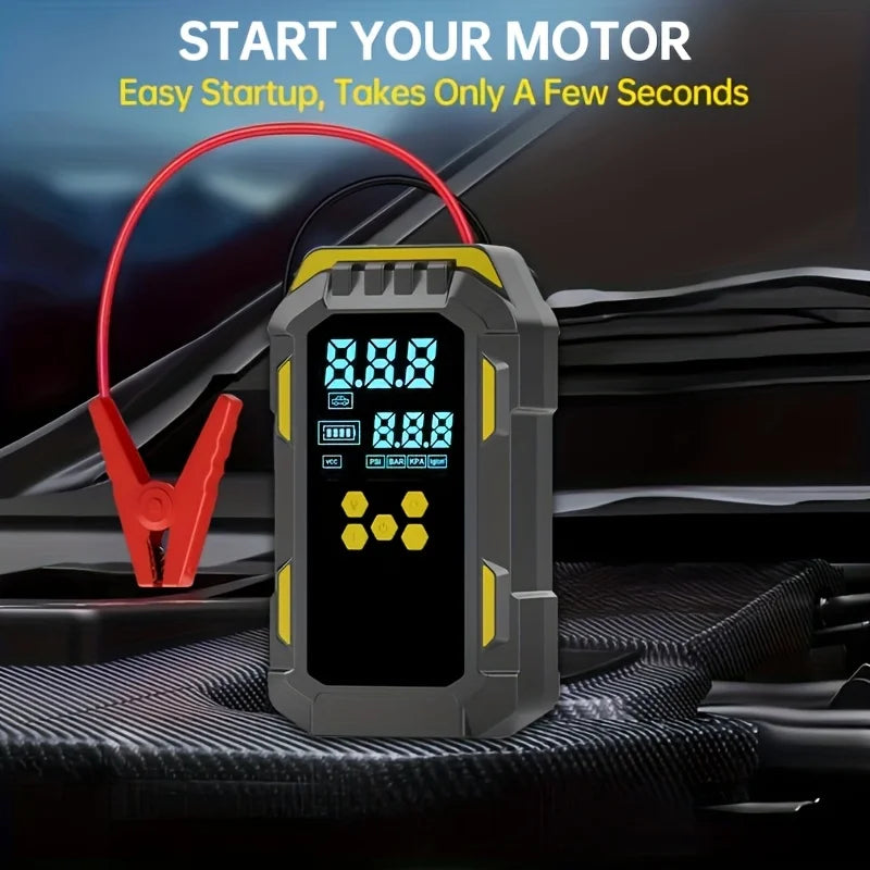 Car Jump Starter & Tire Air Compressor