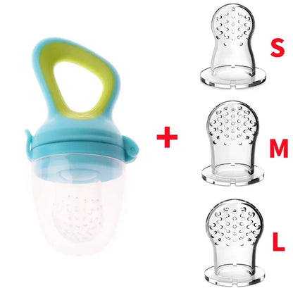 5 in 1 Baby Fruit Feeder with Nipple Set