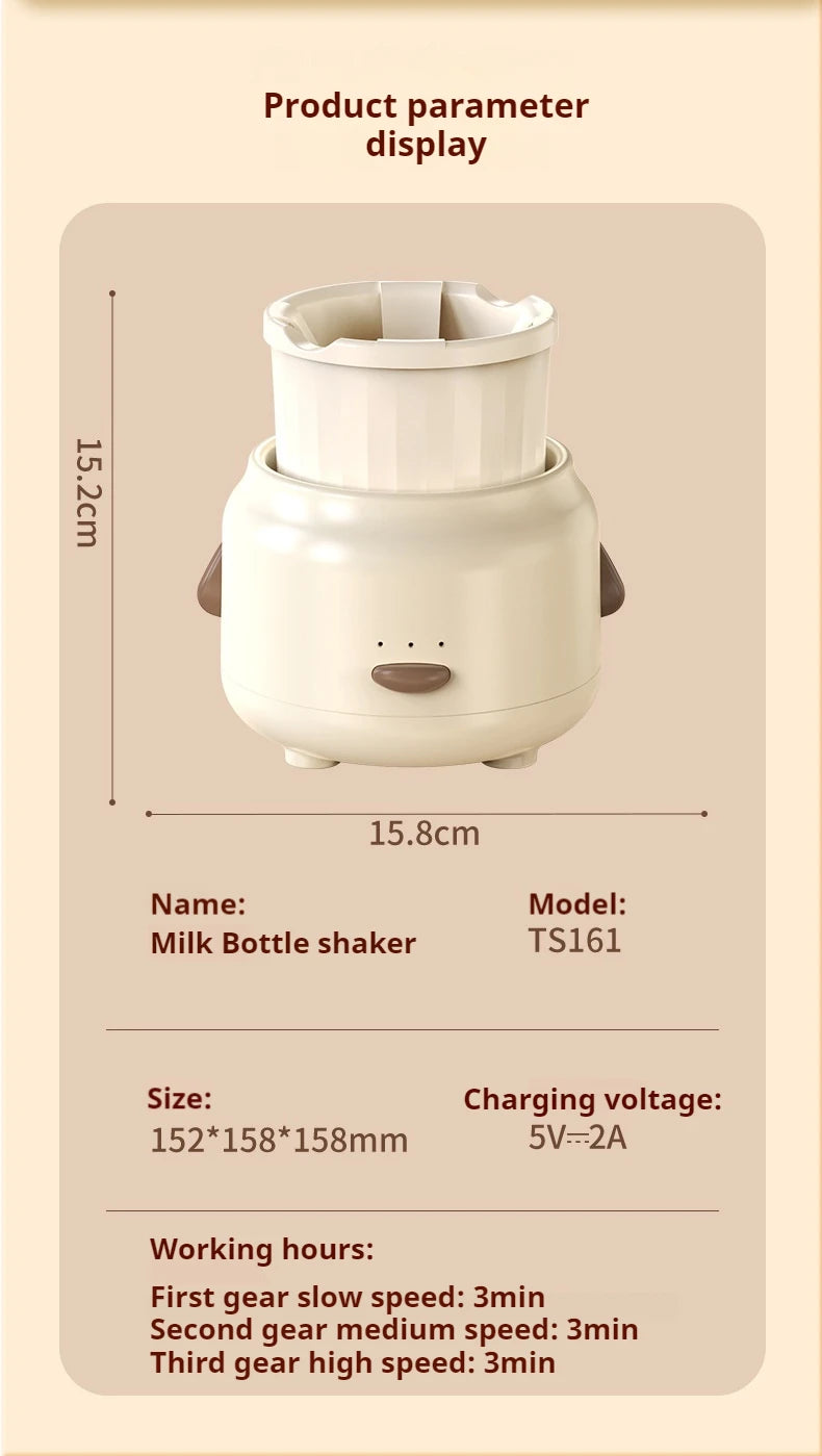 Electric Milk Bottle Shaker
