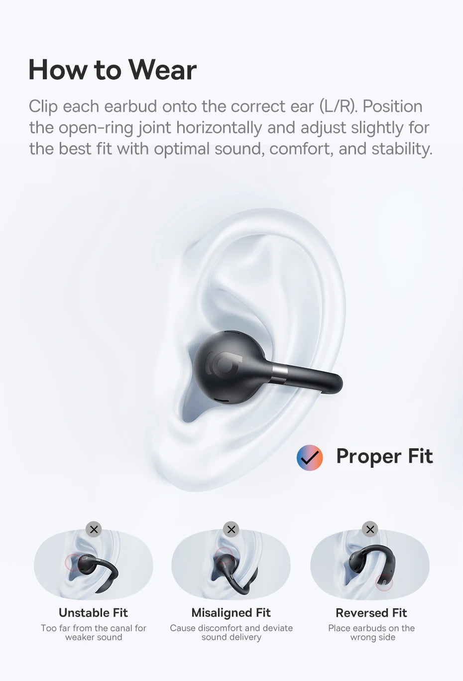 Baseus BC1 Ear Clip Earbuds