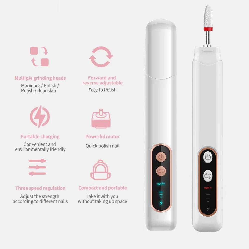6in1 Wireless Nail Drill